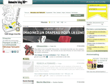 Tablet Screenshot of annuaireblogbd.com